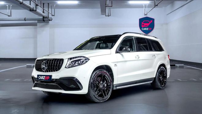 Mercedes GLS 63 4MATIC * V8 585 ch * 7 Places * Pack  Blanc de 2018