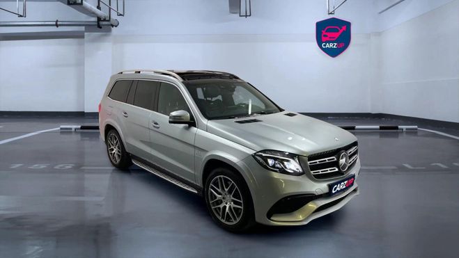 Mercedes GLS 63 4MATIC * V8 585 ch * 7 Places * �tat  Gris de 2017