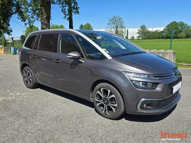 Citroen C4 grand spacetourer 1.5 hdi 130 shine gps  Gris de 2020