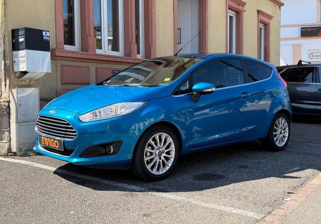 Ford Fiesta 1.0 scti 100 freetech radar de recul gar Bleu de 2013