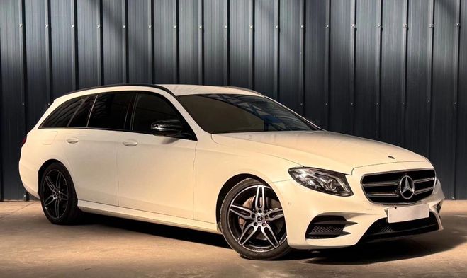 Mercedes Classe E BREAK 200 D AMG LINE BVA - Garantie 1 An Blanc de 2019