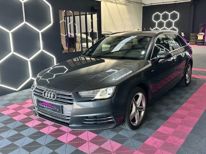 Audi A4 AVANT S Line 2.0 TDI 150 ch S tronic ~ H Gris de 2017