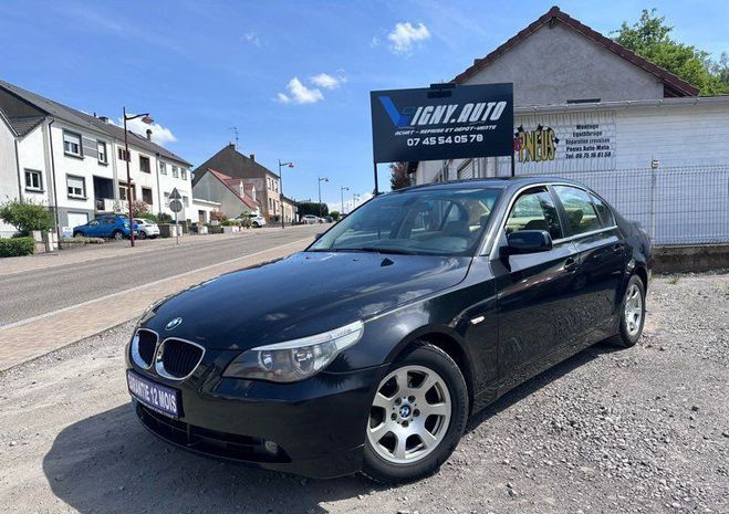 BMW Serie 5 525i E60 2.5 192 CV 6 CYLINDRES (M54) Noir de 2005