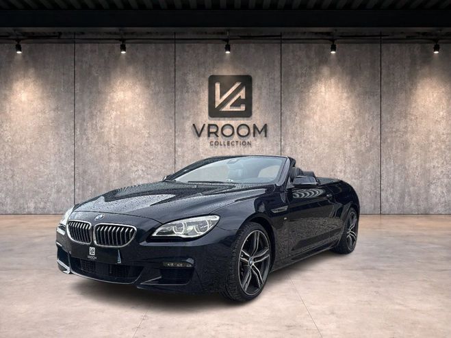 BMW Serie 6 640d Cabriolet M Sport - BVA F12 LCI PHA NOIR de 2018