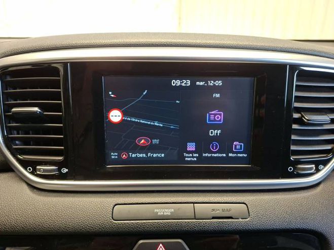 Kia Sportage 1.6 CRDi 115 ISG 4x2 BVM6 Design gris de 2019