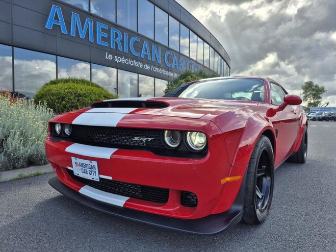 Dodge Challenger DEMON V8 6.2L Rouge de 2018