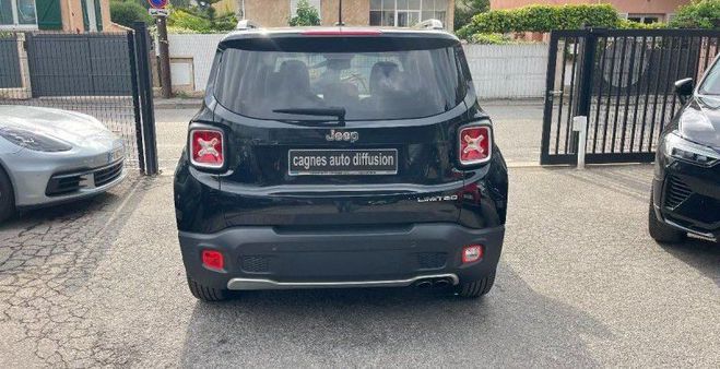 Jeep Renegade 1.4 MULTIAIR S&S 140CH LIMITED BVRD6 Noir de 2016