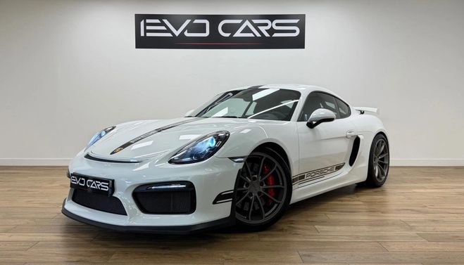 Porsche Cayman 981 GT4 Clubsport 3.8 385 ch / Si�ges 91 Blanc de 2016