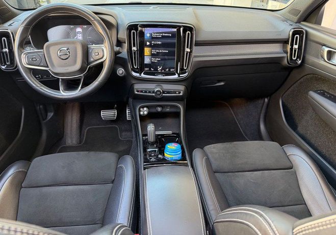 Volvo XC40 r-design t5 180 62 recharge plus volant- Gris de 2020