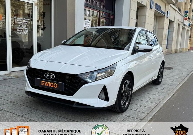 Hyundai I20 1.0 t-gdi 100 hybrid mhev 48volt intuiti Blanc de 2023