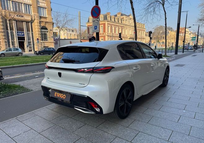 Peugeot 308 generation-iii 1.6 225ch hybrid phev 12. Blanc de 2022