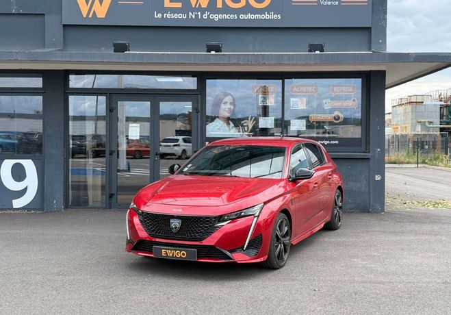 Peugeot 308 1.6 225h 180 hybrid phev gt pack sieges  Rouge de 2022