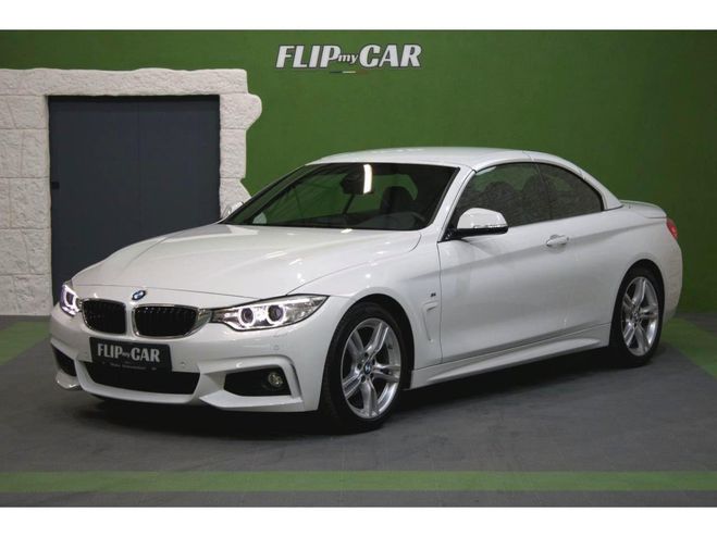 BMW Serie 4 (F33) CABRIOLET 420I 184 M SPORT BVA8 BLANC de 2017