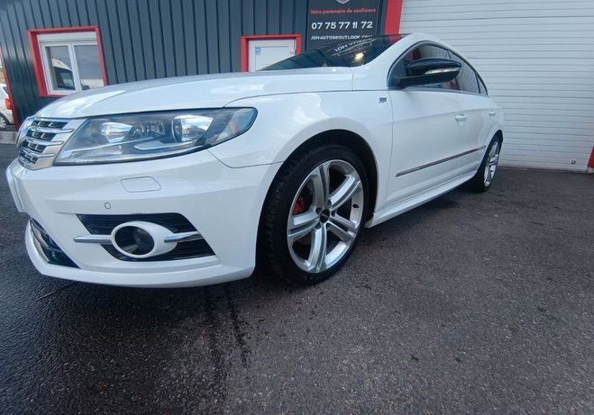 Volkswagen Passat CC 2.0 TDI 140ch r-line BVM6 Blanc de 2013