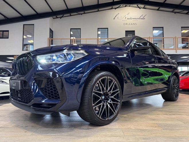 BMW X6 M 4.4 I 625 COMPETITION XDRIVE BVA Bleu de 2020