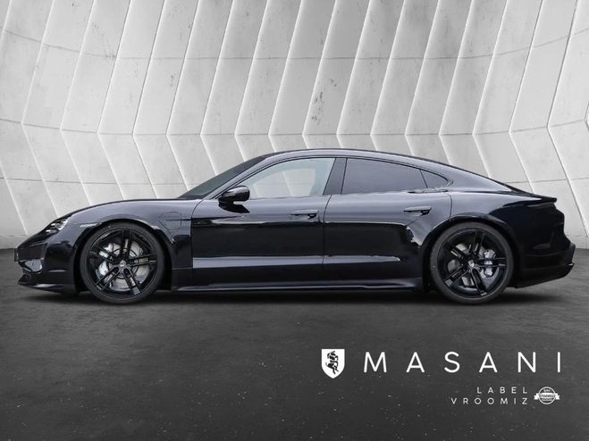 Porsche Taycan turbo 884ch new facelift 611km wltp full Noir de 2025