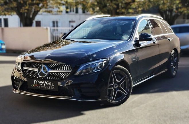 Mercedes Classe C BREAK 300 DE 194+122cv AMG-Line 9G-Troni Noir de 2021
