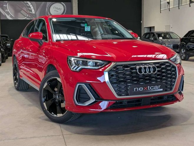 Audi Q3 Sportback 35TFSI SLine STro LED-NAVI-CUI Rouge M�tallis� de 