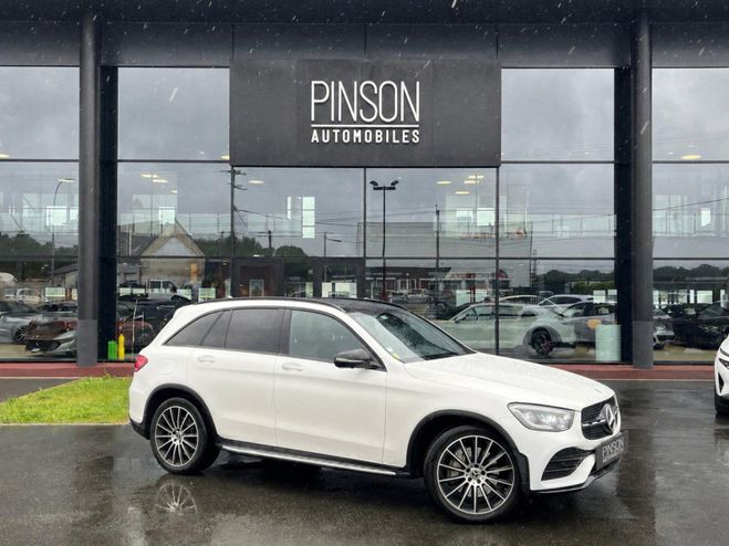 Mercedes GLC 300 d - BVA 9G-Tronic - BM X253 AMG Line BLANC de 2020