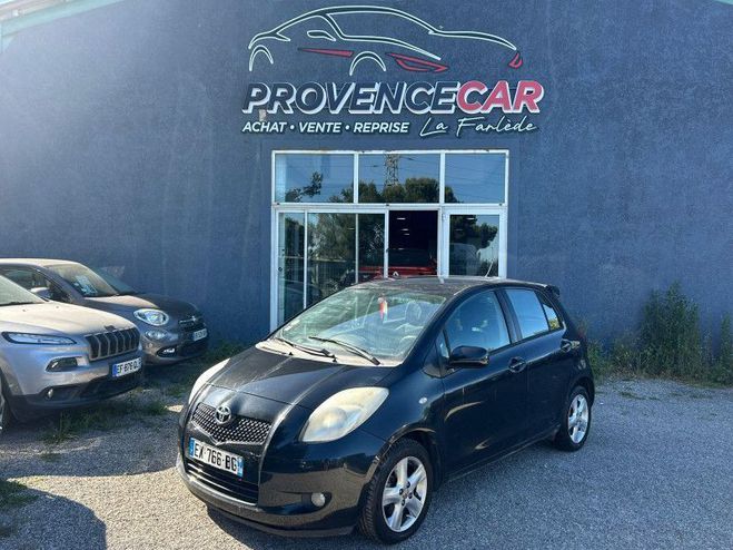 Toyota Yaris 1.0 VVT-i 68ch Luna 5p Noir de 2006