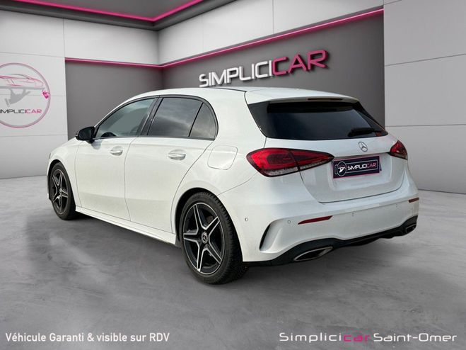 Mercedes Classe A 220 7G-DCT AMG Line Toit Ouvrant Car Pla Blanc de 2019