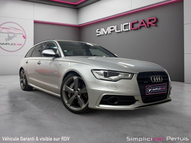 Audi A6 AVANT V6 3.0 BiTDI DPF 313 Quattro S Lin Gris de 2014