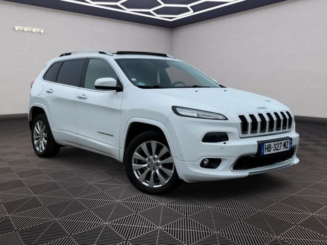 Jeep Cherokee IV 2.2 Multijet 200ch Overland 4WD BVA - Blanc de 2017