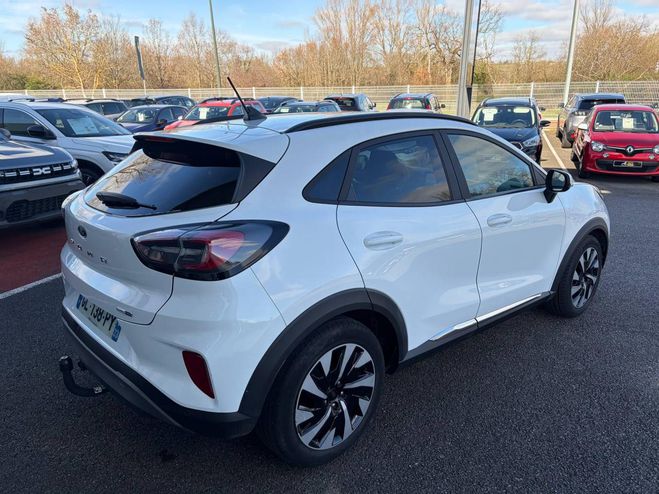 Ford Puma 1.0 Flexifuel mHEV - 125 S&S  II Titaniu BLANC de 2023