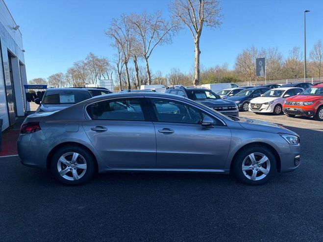 Peugeot 508 1.6 BlueHDi S&S - 120 - BV EAT6  BERLINE GRIS CLAIR de 2015