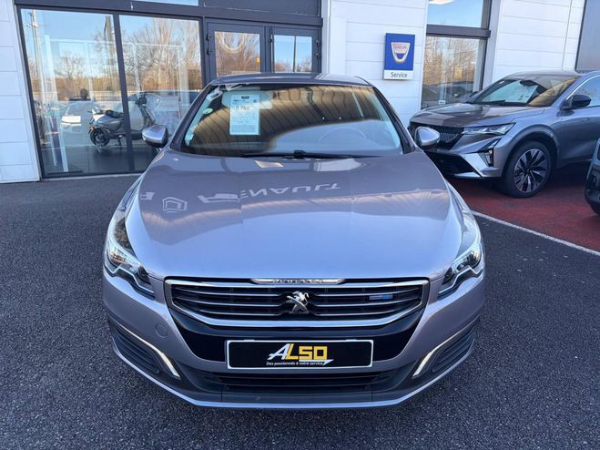 Peugeot 508 1.6 BlueHDi S&S - 120 - BV EAT6  BERLINE GRIS CLAIR de 2015