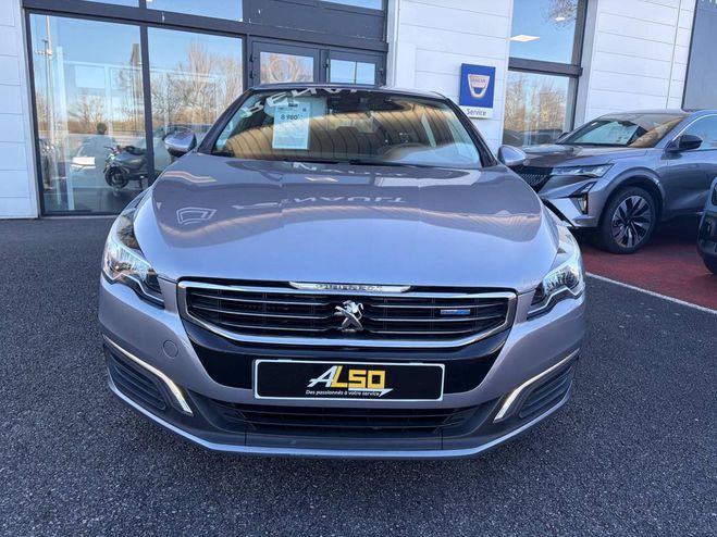 Peugeot 508 1.6 BlueHDi S&S - 120 - BV EAT6  BERLINE GRIS CLAIR de 2015