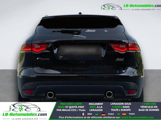 Jaguar F Pace 3.0 D - 300 ch AWD BVA Noir M�tallique de 2018