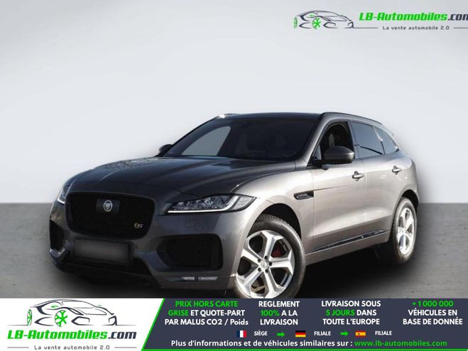 Jaguar F Pace 3.0 D - 300 ch AWD BVA Gris M�tallique de 2018