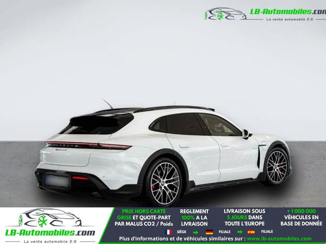 Porsche Taycan 4S 571 ch 5 Places Blanc de 2021