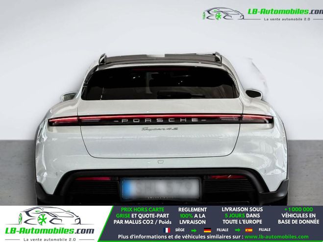 Porsche Taycan 4S 571 ch 5 Places Blanc de 2021