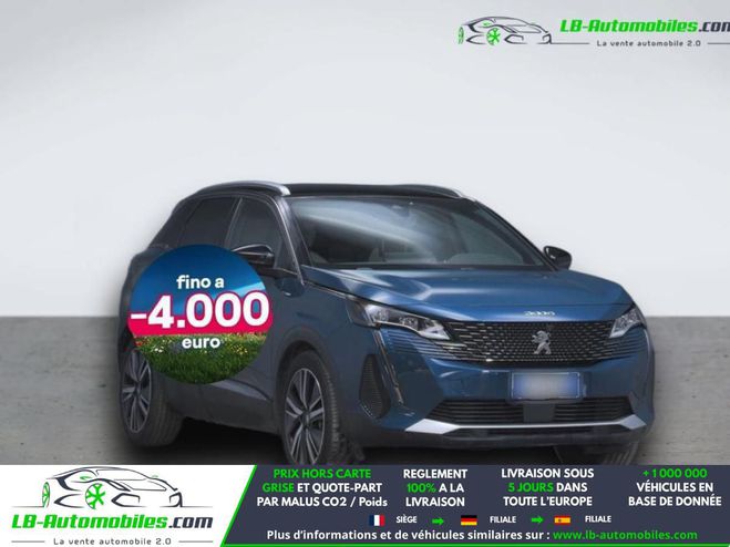 Peugeot 3008 Hybrid 180 e-BVA Bleu M�tallique de 2021