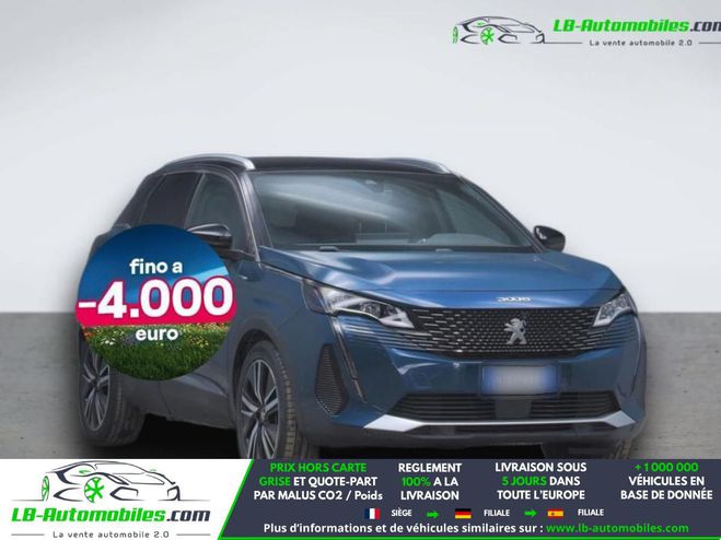 Peugeot 3008 Hybrid 180 e-BVA Bleu M�tallique de 2021