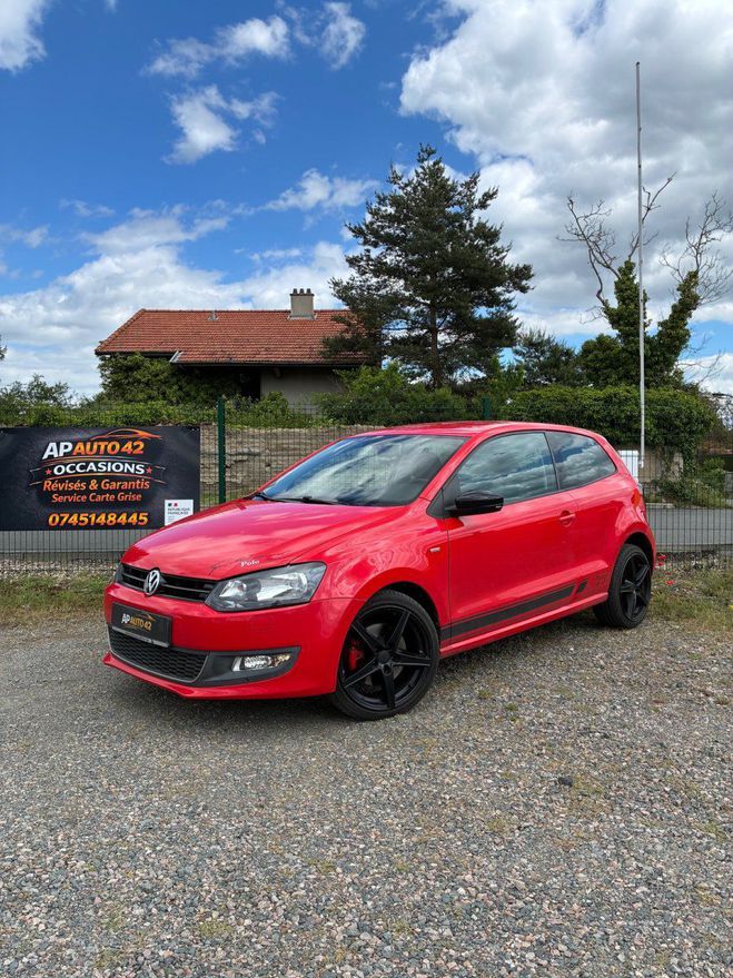 Volkswagen Polo 1,2 TSI 105 CH MATCH / SIEGES CHAUFFANTS Rouge de 2012