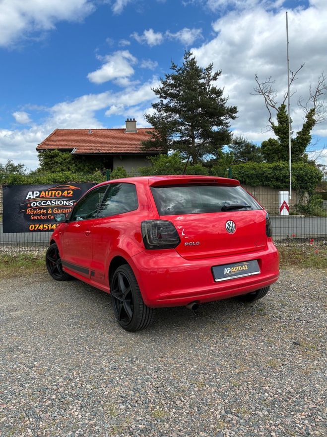 Volkswagen Polo 1,2 TSI 105 CH MATCH / SIEGES CHAUFFANTS Rouge de 2012