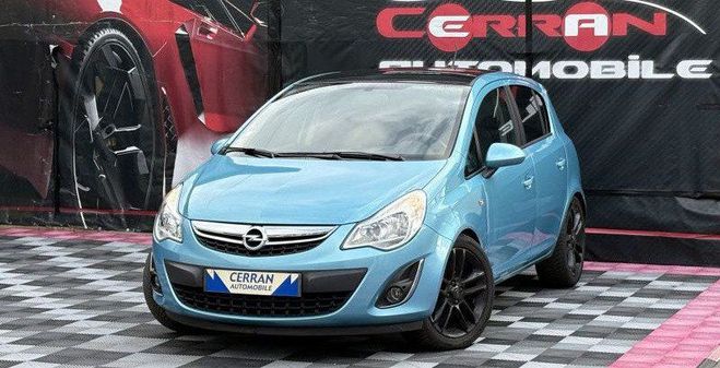 Opel Corsa 1.2 TWINPORT COLOR EDITION 5P Bleu de 2012