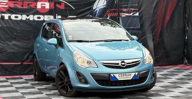 Opel Corsa 1.2 TWINPORT COLOR EDITION 5P Bleu de 2012