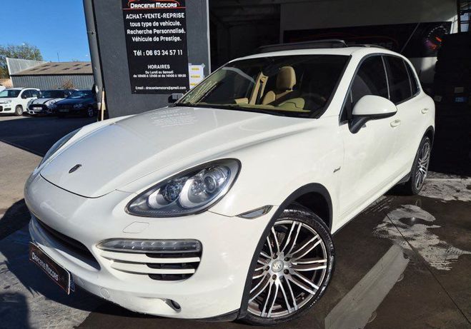 Porsche Cayenne 3.0 tdi v6 245 cv garantie Blanc de 2012