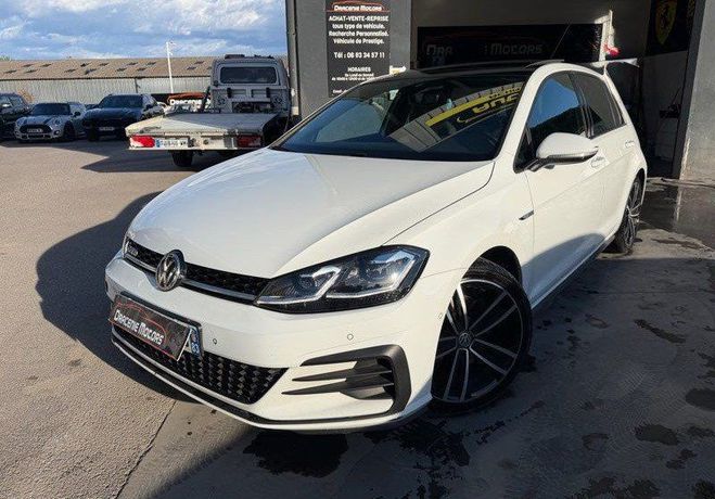 Volkswagen Golf gtd 2.0 tdi 184 cv garantie Blanc de 2017