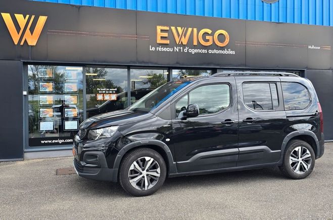 Peugeot Rifter puretech 110ch standard gt line entretie Noir de 2019