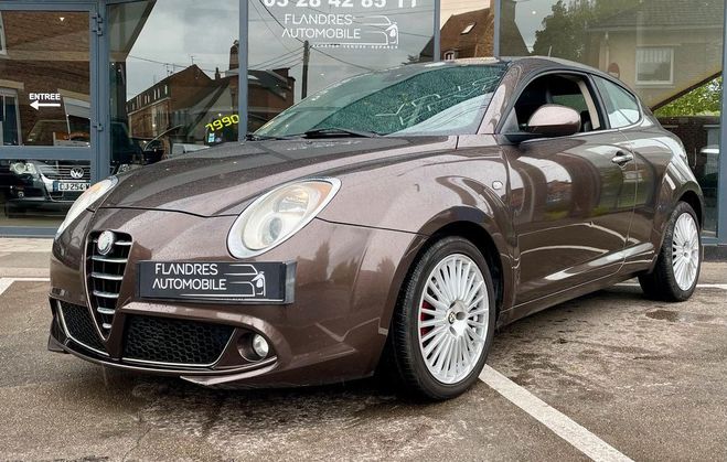 Alfa romeo Mito 1.3 JTDm 85ch Distinctive Stop&Start Marron de 2012