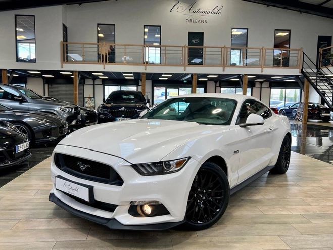 Ford Mustang VI FASTBACK 5.0 V8 421 GT BVA6 /CARPLAY/ Blanc de 2018