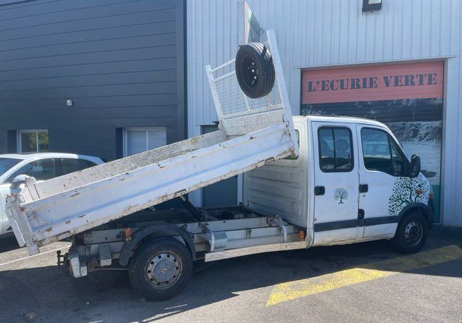 Renault Master 2,5 dci benne basculante r�vis� complet  Blanc de 2008