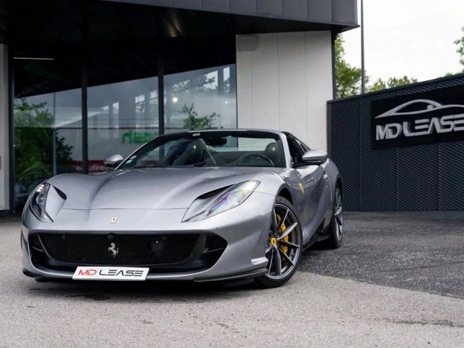 Ferrari 812 Superfast gts 6.5 V12 800ch - Leasing 4990 Euros/  Gris de 2021