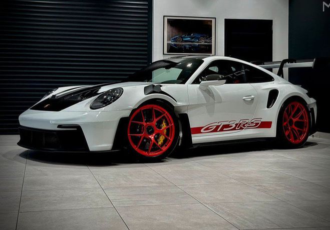 Porsche 911 992 GT3 RS PACK WEISSACH CARBONE 4.0i 52 Blanc de 2023