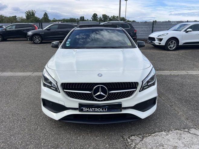 Mercedes Classe CLA Coup� Phase2 180 CDi 1.5 109ch PackAMG T BLANC de 2017